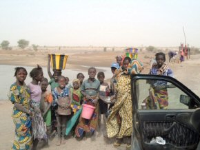 Women & children carry the water