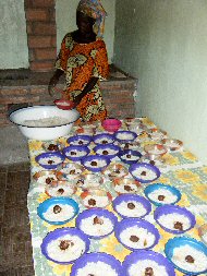 lunch ready to serve