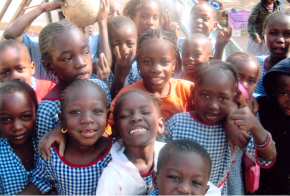 children at Yakanu Nursery